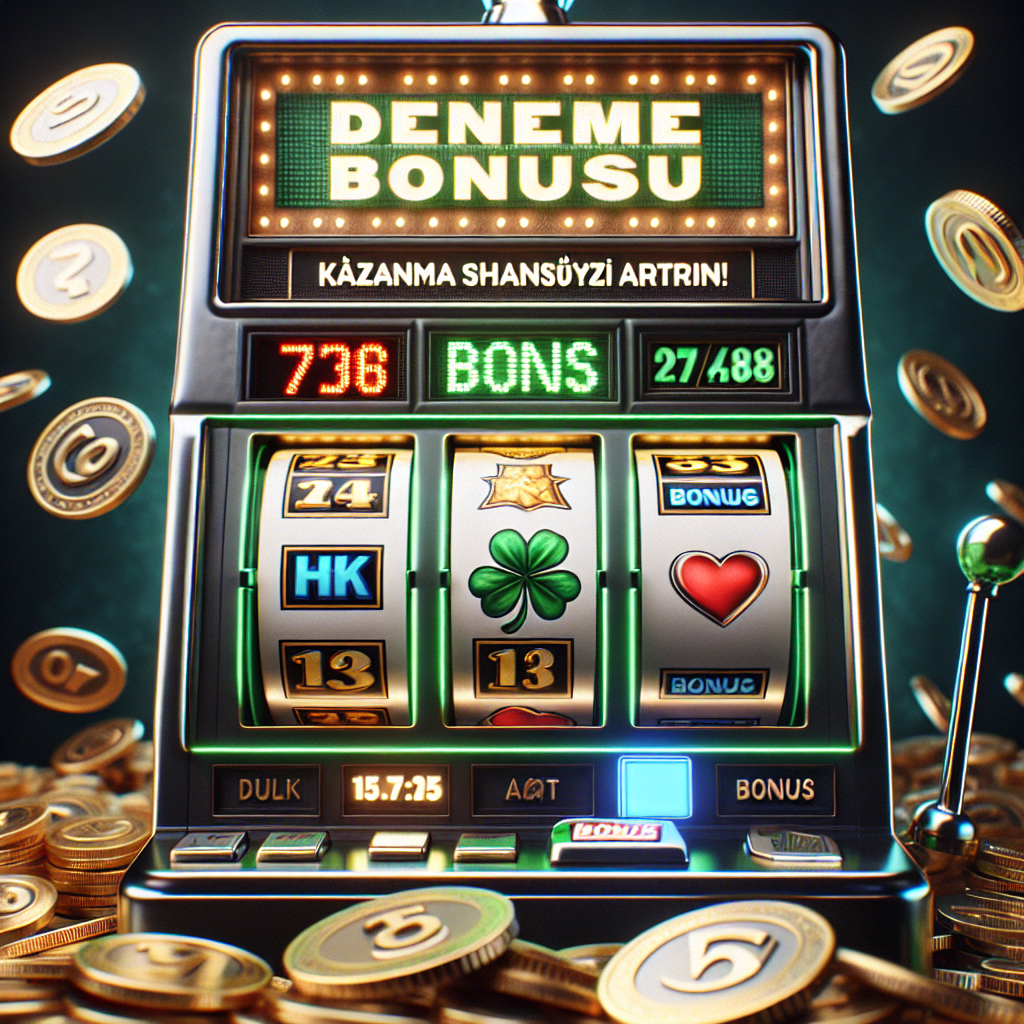 slot oyunları için deneme bonusu