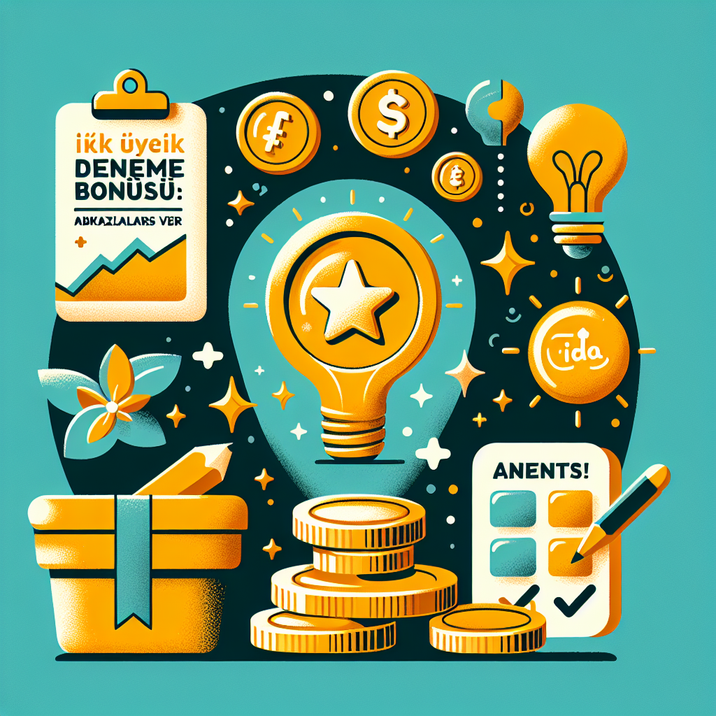 ilk üyelik için deneme bonusu