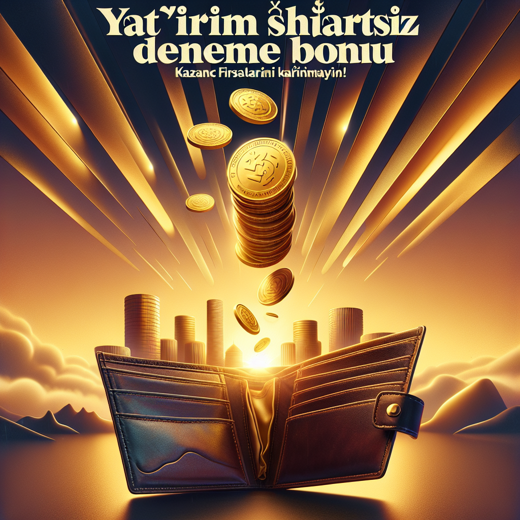 yatırım şartsız deneme bonusu