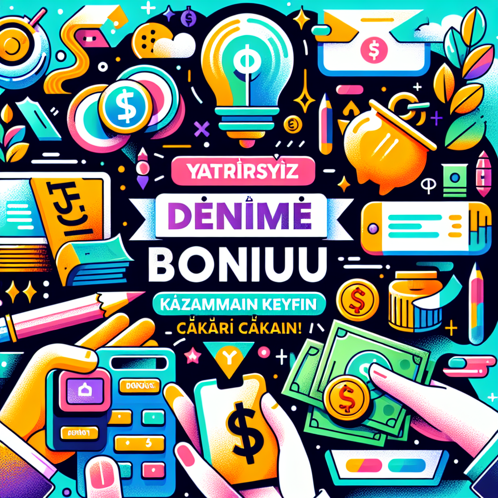 yatırım şartsız deneme bonusu